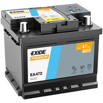 Batterie de démarrage EXIDE EA472 pour FORD CAPRI 1.6 - 110cv