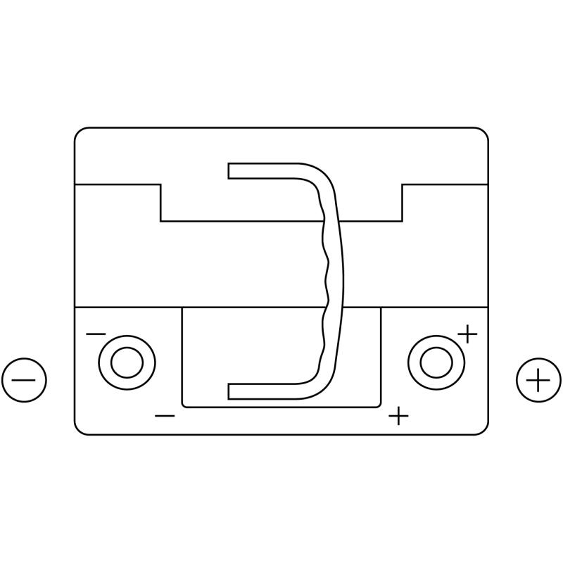 Batterie de démarrage EXIDE EA472 - Visuel 2