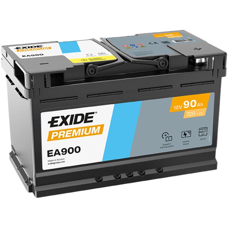 Batterie de démarrage EXIDE EA900 - Visuel 1