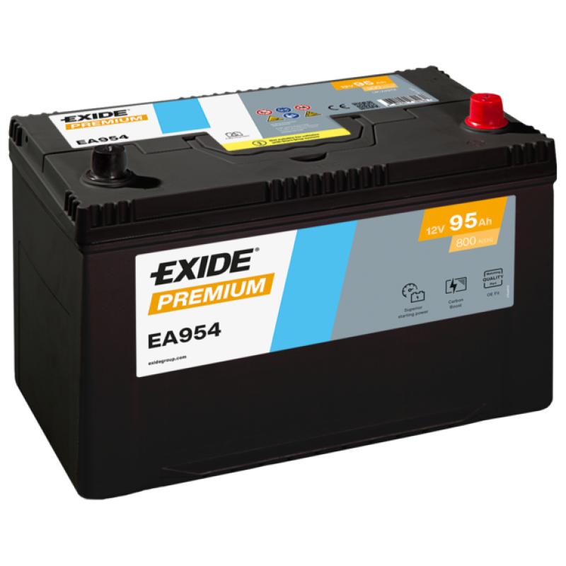Batterie de démarrage EXIDE EA954 - Visuel 1