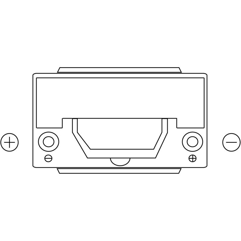 Batterie de démarrage EXIDE EA954 - Visuel 2