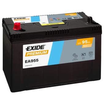 Batterie de démarrage EXIDE EA955 pour SEAT EXEO 2.5 CRDi - 110cv