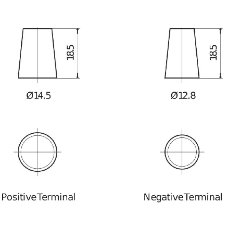 Batterie de démarrage EXIDE EB356A - Visuel 2