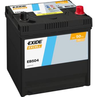 Batterie de démarrage EXIDE EB504 pour LAND ROVER RANGE ROVER 1.6 - 110cv