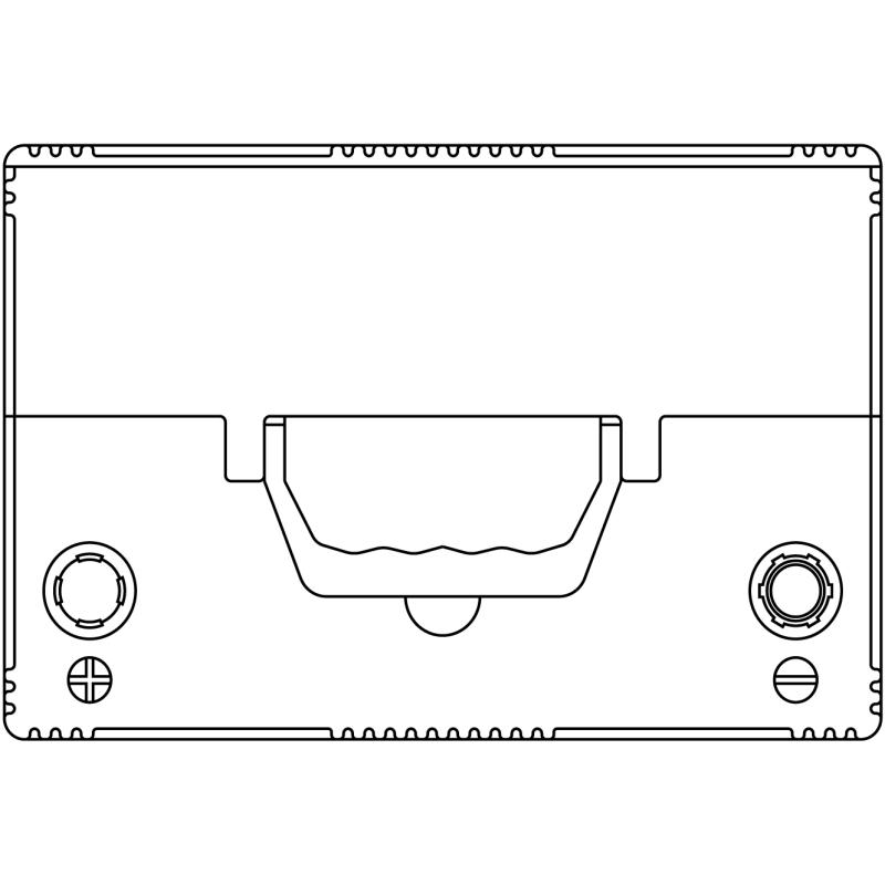 Batterie de démarrage EXIDE EB708 - Visuel 1