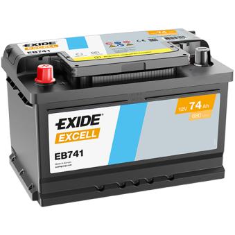 Batterie de démarrage EXIDE [EB741]