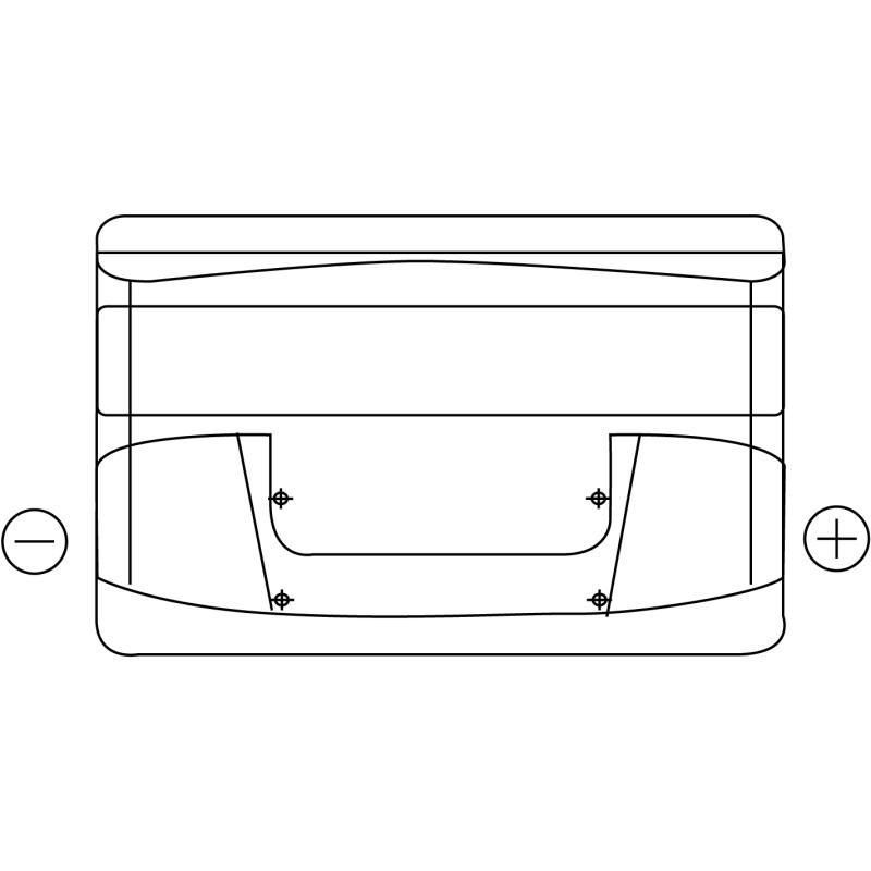 Batterie de démarrage EXIDE EB950 - Visuel 1