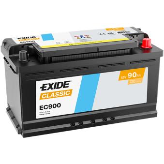 Batterie de démarrage EXIDE EC900 pour OPEL COMBO 1.9 TDI - 110cv