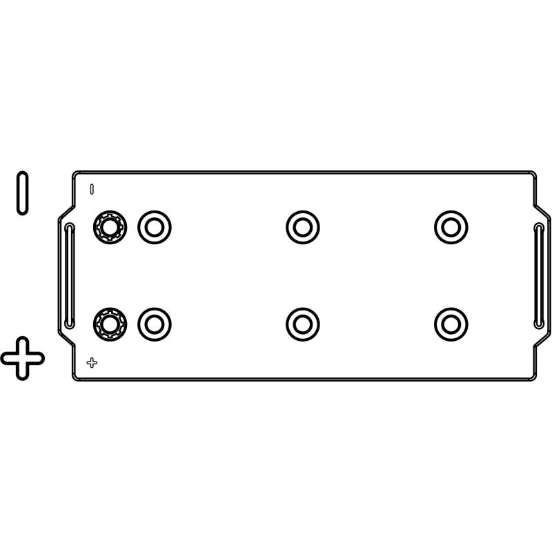 Batterie de démarrage EXIDE EG1206 - Visuel 1