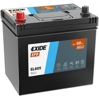 Batterie de démarrage EXIDE EL605