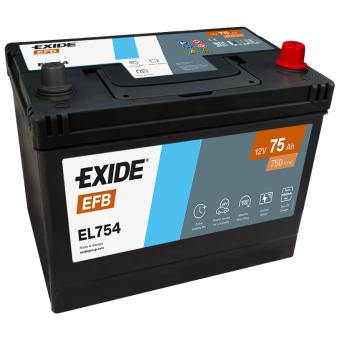 Batterie de démarrage EXIDE EL754 pour GMC ACADIA 2.0 CD - 110cv