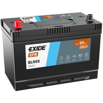 Batterie de démarrage Start & Stop EXIDE EL955 pour HYUNDAI ACCENT 2.0 TD - 110cv Batterie de démarrage Start & Stop EXIDE EL955 pour HYUNDAI ACCENT 2.0 TD - 110cv