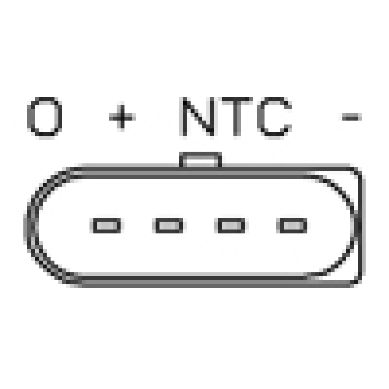 Capteur, pression du tuyau d'admission NTK 91742 - Visuel 1