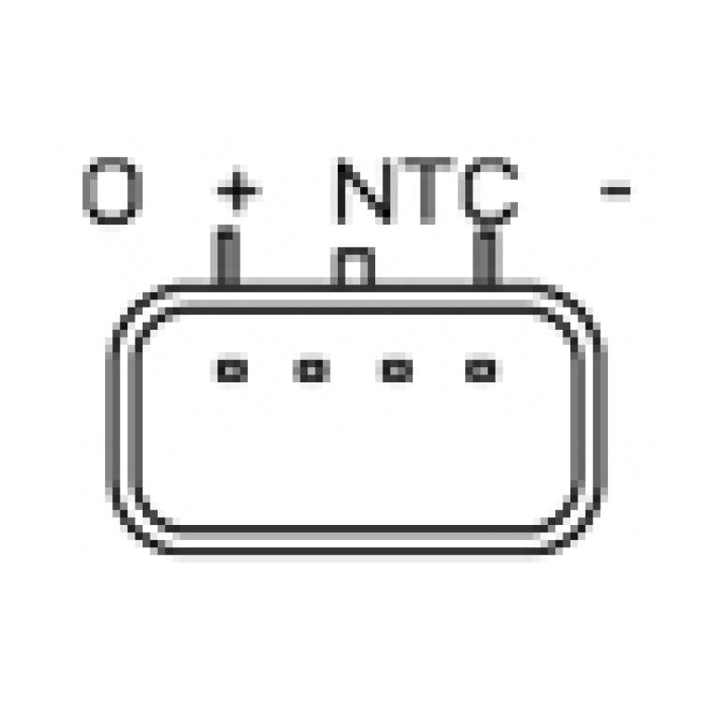 Capteur, pression du tuyau d'admission NTK 96755 - Visuel 1