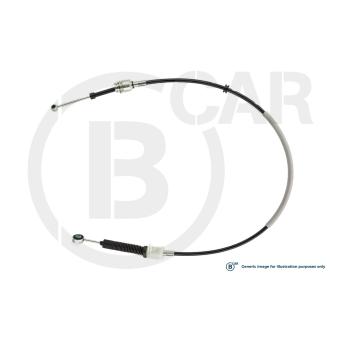 Tirette à câble, boîte de vitesse manuelle B CAR [001VW424]