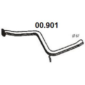 Tuyau d'échappement NOVAK [00.901]