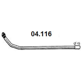 Tuyau d'échappement NOVAK [04.116]