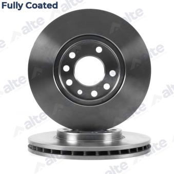 Jeu de 2 disques de frein avant ALTE AUTOMOTIVE 127944FCAL pour ALFA ROMEO 33 1.7 CDTI - 110cv