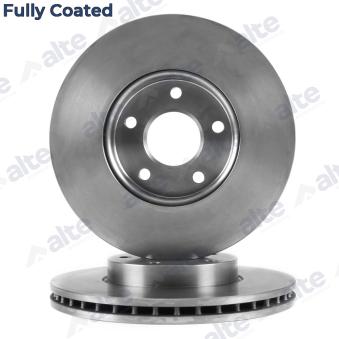 Jeu de 2 disques de frein avant ALTE AUTOMOTIVE 127947FCAL pour FIAT RITMO 2.0 TDCi - 110cv