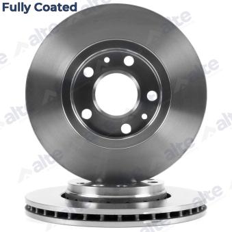 Jeu de 2 disques de frein avant ALTE AUTOMOTIVE 127961FCAL pour MAZDA BT-50 1.5 DCI - 110cv