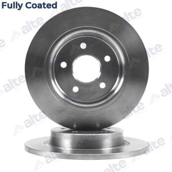 Jeu de 2 disques de frein arrière ALTE AUTOMOTIVE 127967FCAL pour ROVER 200 1.6 D - 110cv