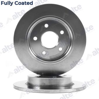 Jeu de 2 disques de frein arrière ALTE AUTOMOTIVE 127984FCAL pour RENAULT MASTER 2.5 RS - 305cv