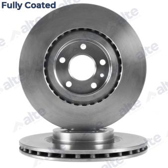 Jeu de 2 disques de frein avant ALTE AUTOMOTIVE 128004FCAL pour MERCEDES-BENZ CLASSE E 8.32 - 215cv