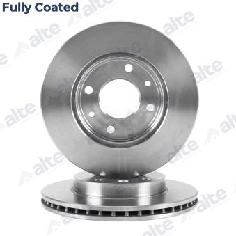 Jeu de 2 disques de frein avant ALTE AUTOMOTIVE 128006FCAL pour ALFA ROMEO GIULIA 2.2 - 110cv