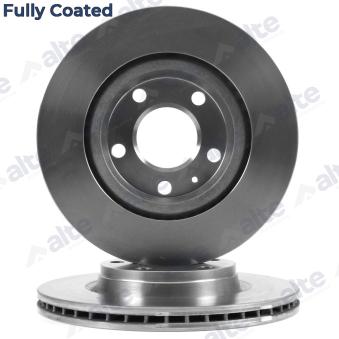 Jeu de 2 disques de frein avant ALTE AUTOMOTIVE 128054FCAL pour AUDI A4 S4 quattro - 344cv