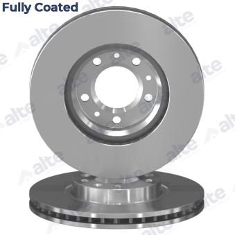 Jeu de 2 disques de frein avant ALTE AUTOMOTIVE 128059FCAL pour LYNK & CO 01 2.0 - 121cv