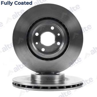 Jeu de 2 disques de frein avant ALTE AUTOMOTIVE 128062FCAL pour FORD S-MAX 1.9 JTD - 110cv