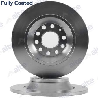 Jeu de 2 disques de frein arrière ALTE AUTOMOTIVE 128139FCAL pour AUDI A6 2.8 FSI - 220cv