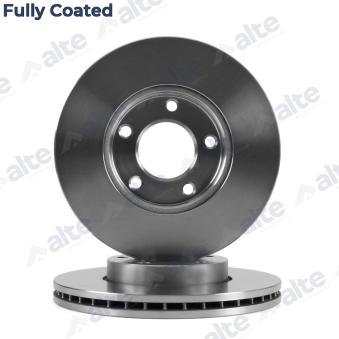 Jeu de 2 disques de frein avant ALTE AUTOMOTIVE 128170FCAL pour MAZDA 3 1.6 MZR CD - 116cv