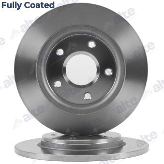 Jeu de 2 disques de frein arrière ALTE AUTOMOTIVE 128337FCAL pour DODGE NITRO 3.7 - 214cv