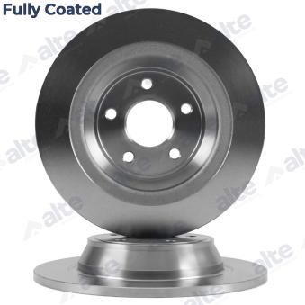 Jeu de 2 disques de frein arrière ALTE AUTOMOTIVE [128431FCAL]