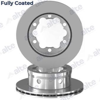 Jeu de 2 disques de frein arrière ALTE AUTOMOTIVE OEM 2D0615601B