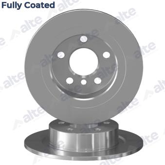 Jeu de 2 disques de frein arrière ALTE AUTOMOTIVE 128696FCAL pour BMW X5 Range Extender - 170cv