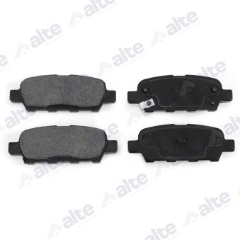 Jeu de 4 plaquettes de frein arrière ALTE AUTOMOTIVE OEM D4M604ND0A
