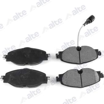 Jeu de 4 plaquettes de frein avant ALTE AUTOMOTIVE 137931AAL pour VOLKSWAGEN SCIROCCO S3 quattro - 310cv