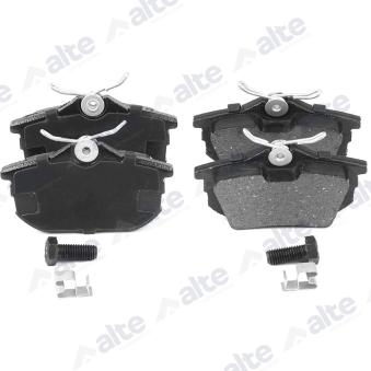 Jeu de 4 plaquettes de frein arrière ALTE AUTOMOTIVE OEM 312624680 Jeu de 4 plaquettes de frein arrière ALTE AUTOMOTIVE OEM 312624680