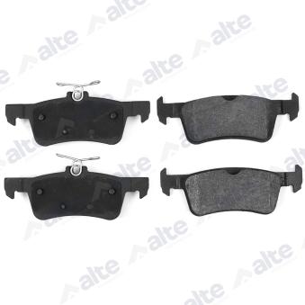 Jeu de 4 plaquettes de frein arrière ALTE AUTOMOTIVE [138168AAL]