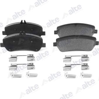 Jeu de 4 plaquettes de frein avant ALTE AUTOMOTIVE 138183CAL pour KIA CEED E 550 CGI - 408cv