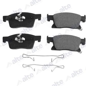 Jeu de 4 plaquettes de frein avant ALTE AUTOMOTIVE 138194AAL pour TOYOTA COROLLA 1.2 Turbo - 110cv