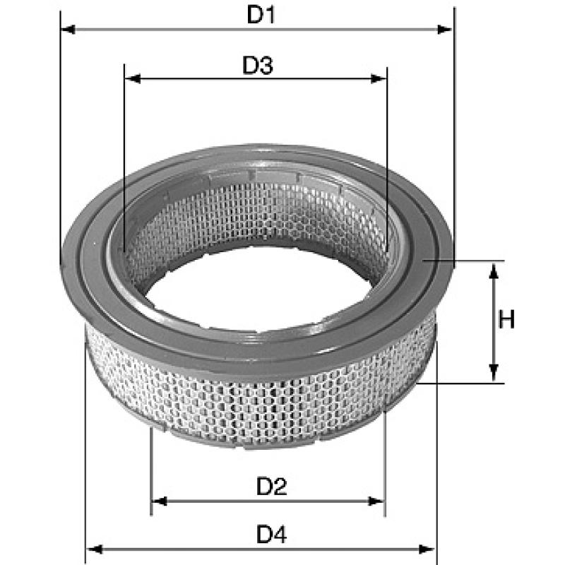 Filtre à air DAVID VASCO A018 - Visuel 1