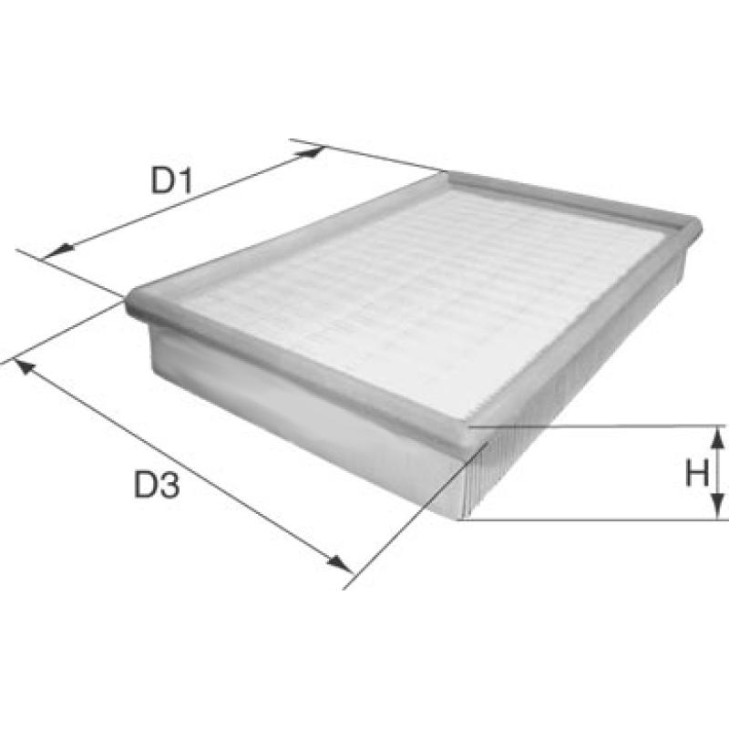 Filtre à air DAVID VASCO A034 - Visuel 1