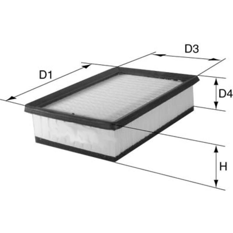 Filtre à air DAVID VASCO A046 - Visuel 1