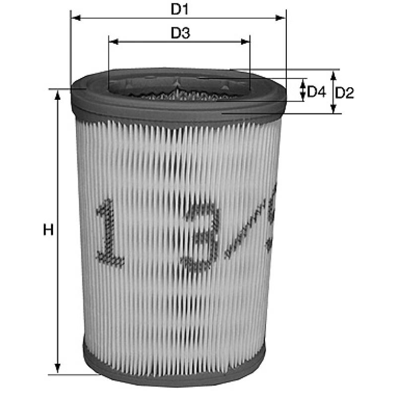 Filtre à air DAVID VASCO A172 - Visuel 2