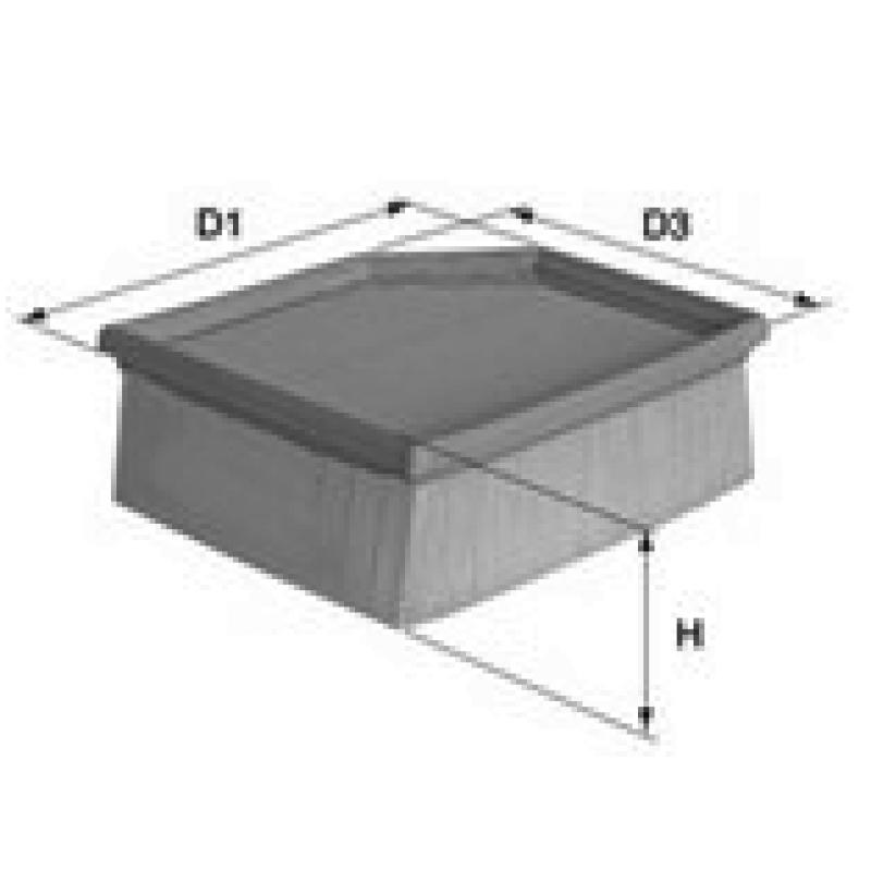 Filtre à air DAVID VASCO A379 - Visuel 1