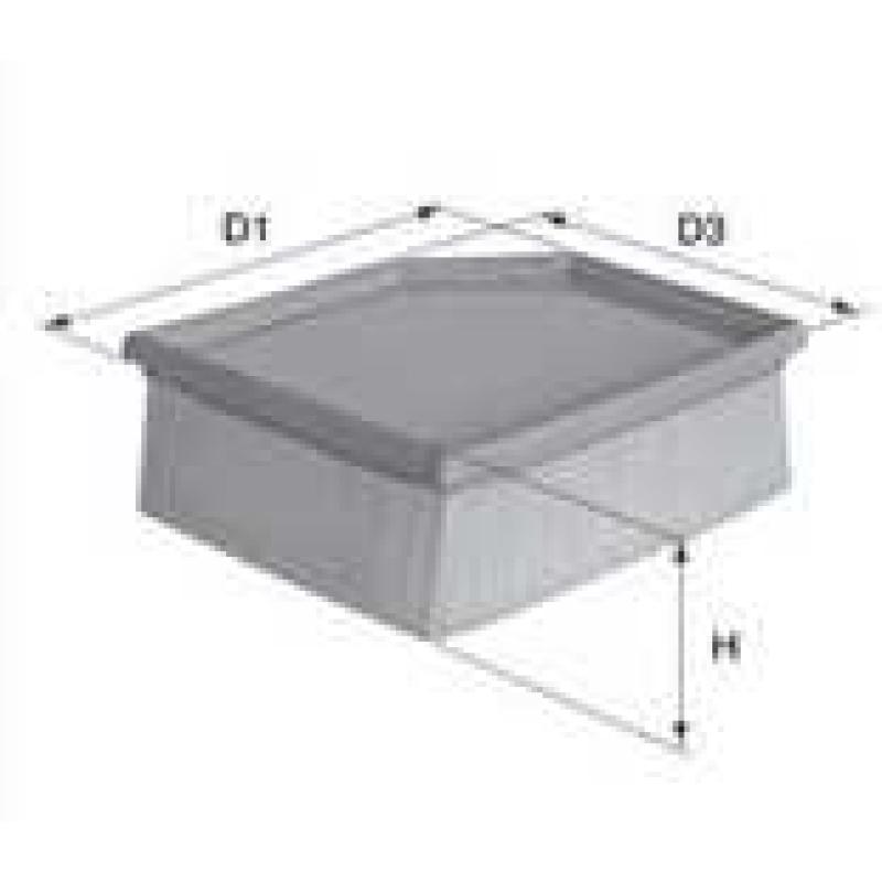 Filtre à air DAVID VASCO A500 - Visuel 2