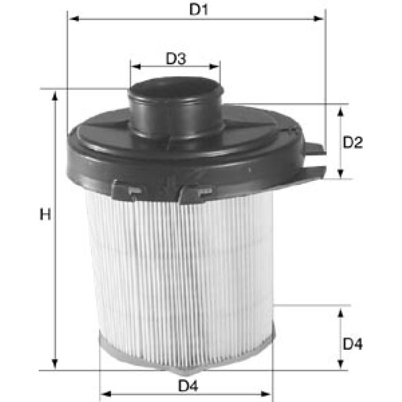 Filtre à air DAVID VASCO A820 - Visuel 1